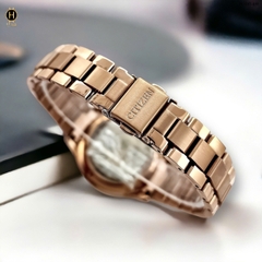 Đồng Hồ Nữ Citizen Automatic Mechanical Rose Open Heart PC1017-61Y