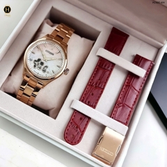 Đồng Hồ Nữ Citizen Automatic Mechanical Rose Open Heart PC1017-61Y