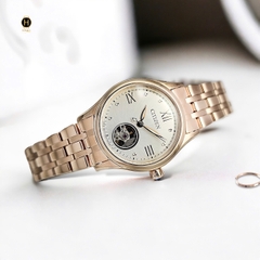 Đồng Hồ Nữ Citizen Automatic 28.5mm Open Heart PR1043-80P