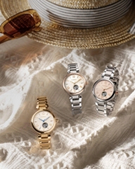 Đồng Hồ Nữ Citizen Automatic Open Heart Mechanical PR1050-68W