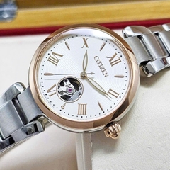 Đồng Hồ Nữ Citizen Automatic Open Heart Mechanical PR1054-67A
