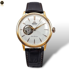 Đồng Hồ Nam Orient Automatic RA-AG0001S RA-AG0001S10B RA-AG0001S00C RN-AG0004S Dây Da Vỏ Vàng Mặt Trắng Thanh Lịch
