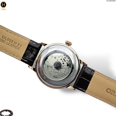 Đồng Hồ Nam Orient Automatic RA-AG0001S RA-AG0001S10B RA-AG0001S00C RN-AG0004S Dây Da Vỏ Vàng Mặt Trắng Thanh Lịch
