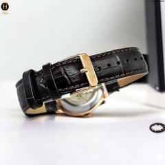 Đồng Hồ Nam Orient Automatic RA-AG0001S RA-AG0001S10B RA-AG0001S00C RN-AG0004S Dây Da Vỏ Vàng Mặt Trắng Thanh Lịch