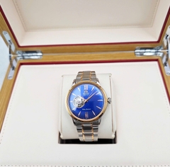 Đồng Hồ Nam Orient Automatic Bambino Open Heart Demi Rose BLue RA-AG0433L RA-AG0433L00C RA-AG0433L10B