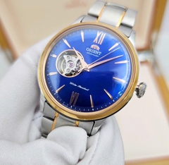 Đồng Hồ Nam Orient Automatic Bambino Open Heart Demi Rose BLue RA-AG0433L RA-AG0433L00C RA-AG0433L10B