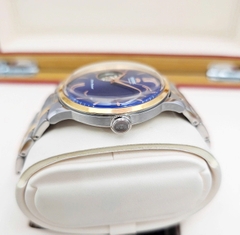 Đồng Hồ Nam Orient Automatic Bambino Open Heart Demi Rose BLue RA-AG0433L RA-AG0433L00C RA-AG0433L10B