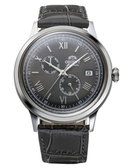 Đồng Hồ Nam Orient Automatic RA-AK0704N10B Dây Da Vỏ Trắng Mặt Xám Bambino Gen 8