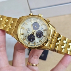 Đồng Hồ Nam Orient Quartz Solar Contemporary Chronograph RA-TX0301G10B
