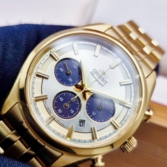 Đồng Hồ Nam Orient Quartz Solar Contemporary Chronograph RA-TX0301G10B