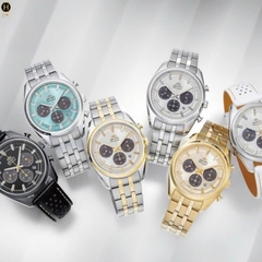 Đồng Hồ Nam Orient Quartz Solar Contemporary Chronograph RA-TX0302S10B
