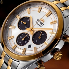 Đồng Hồ Nam Orient Quartz Solar Contemporary Chronograph RA-TX0302S10B