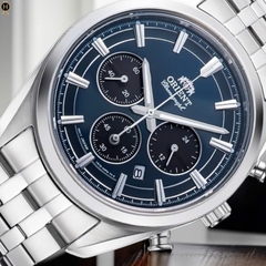 Đồng Hồ Nam Orient Quartz Solar Contemporary Chronograph RA-TX0303L10B