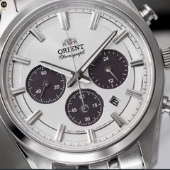 Đồng Hồ Nam Orient Quartz Solar Contemporary Chronograph RA-TX0305S10B