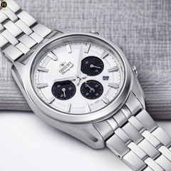 Đồng Hồ Nam Orient Quartz Solar Contemporary Chronograph RA-TX0305S10B