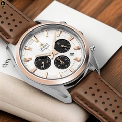 Đồng Hồ Nam Orient Quartz Solar Contemporary Chronograph RA-TX0306S10B