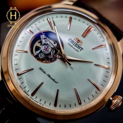 Đồng Hồ Nam Orient Automatic RA-AG0001S RA-AG0001S10B RA-AG0001S00C RN-AG0004S Dây Da Vỏ Vàng Mặt Trắng Thanh Lịch