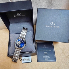 Đồng Hồ Nam Orient Star Automatic Semi Skeleton Blue RE-AT0001L00B ( RE-AT0001L )