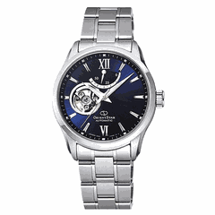 Đồng Hồ Nam Orient Star Automatic Semi Skeleton Blue RE-AT0001L00B ( RE-AT0001L )