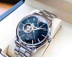 Đồng Hồ Nam Orient Star Automatic Semi Skeleton Open Heart Green RE-AT0002E00B ( RE-AT0002E )