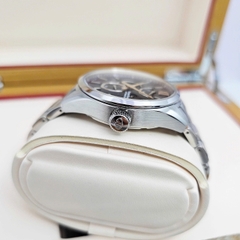 Đồng Hồ Nam Orient Star Automatic Semi Skeleton BLue green Grandient MOP Dial RK-BY0001A
