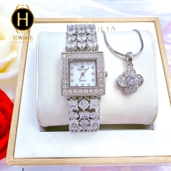 Đồng Hồ Nữ Royal Crown Quartz D8160