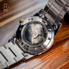 Đồng Hồ Nam Seiko Automatic Demiwhite Demi Gold SARV004