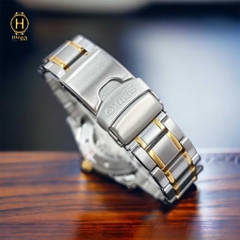 Đồng Hồ Nam Seiko Automatic Demiwhite Demi Gold SARV004