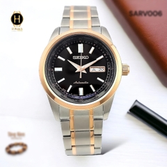 Đồng Hồ Nam Seiko Automatic SARV006 Demi Rose Mặt Đen