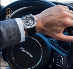 Đồng Hồ Nam SevenFriday Automatic  Q1/03 Dây Da Mặt Trắng.