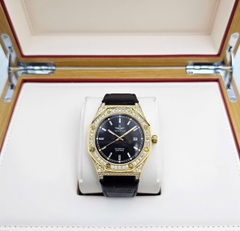 Đồng Hồ Nam SRWATCH Automatic Limited SG99993.4601GLA Dây Da Vỏ Vàng Mặt Đen Sapphire