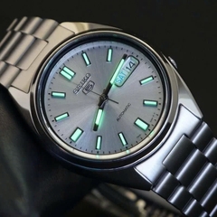 Đồng Hồ Nam Seiko 5 Automatic SNXS73K1  ( SNXS73 ) Dây Thép Mặt Trắng
