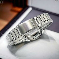 Đồng Hồ Nam Seiko 5 Automatic SNXS75K1 ( SNXS75 ) Vỏ Trắng Mặt Xám Khói