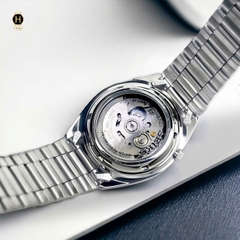Đồng Hồ Nam Seiko Automatic SNXS77K1 Dây Thép Vỏ Trắng Mặt Xanh