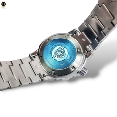 Đồng Hồ Nam Seiko Automatic Diver’s SRPH75K1 Dây Sắt Trắng Mặt Xanh