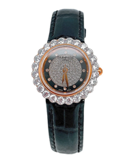 Đồng Hồ Nữ Sunrise Quartz 9820BA Rose Da Đen