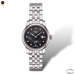 Đồng Hồ Nữ Tissot Automatic Le Locle T006.207.11.126.00 ( T006.207.11.126.00 ) Dây Thép Mặt Đen Sapphire