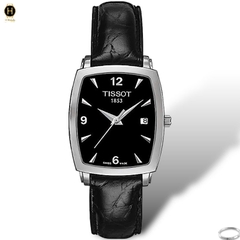 Đồng Hồ Nữ Tissot Quartz Everytime T057.910.16.057.00 ( T0579101605700 ) Dây Da Mặt Đen Sapphire