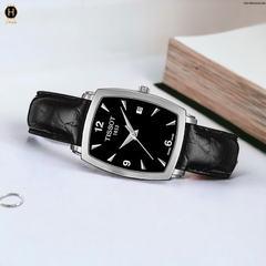 Đồng Hồ Nữ Tissot Quartz Everytime T057.910.16.057.00 ( T0579101605700 ) Dây Da Mặt Đen Sapphire