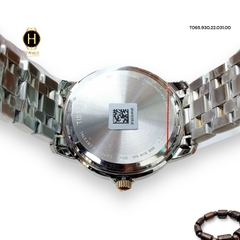 Đồng Hồ Nam Tissot Automatic T065.930.22.031.00 III DAY DATE  Dây Thép Demi Gold Mặt Trắng