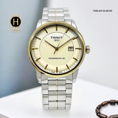 Đồng Hồ Nam Tissot Automatic Powermatic 80 Demi Gold T086.407.22.261.00 ( T0864072226100 )
