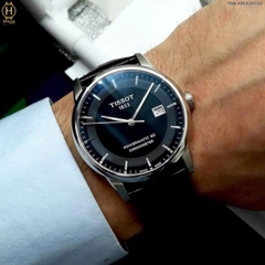 Đồng Hồ Nam Tissot Automatic T086.408.16.051.00 (T08640816051.00) Dây Da Mặt Đen Sapphire