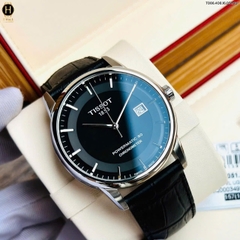 Đồng Hồ Nam Tissot Automatic T086.408.16.051.00 (T08640816051.00) Dây Da Mặt Đen Sapphire