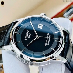 Đồng Hồ Nam Tissot Automatic T086.408.16.051.00 (T08640816051.00) Dây Da Mặt Đen Sapphire