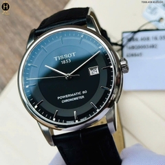 Đồng Hồ Nam Tissot Automatic T086.408.16.051.00 (T08640816051.00) Dây Da Mặt Đen Sapphire
