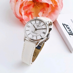 Đồng Hồ Nữ Tissot Automatic T099.207.16.116.00 Chemin Des Tourelles Diamond Dây Da Trắng Mặt Trắng