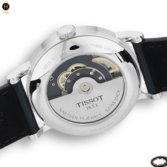 Đồng Hồ Nam Tissot Automatic Everytime Swissmatic T109.407.16.031.00 ( T1094071603100 ) Dây Da Mặt Trắng Sapphire