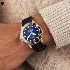 Đồng Hồ Nam Tissot Automatic T120.407.37.041.00 Seastar 1000 Powermatic 80 Dây Dù Mặt Xanh Sapphire