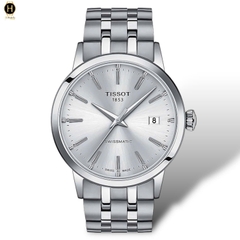 Đồng Hồ Nam Tissot Automatic Classic Dream Swissmatic T129.407.11.031.00 ( T1294071103100 ) Dây Thép Mặt Trắng Sapphire