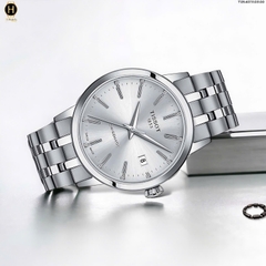 Đồng Hồ Nam Tissot Automatic Classic Dream Swissmatic T129.407.11.031.00 ( T1294071103100 ) Dây Thép Mặt Trắng Sapphire